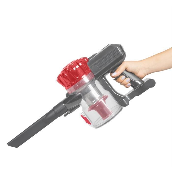 LIVOO DOH138 Cordless Stick Vacuum Cleaner - 150 W - 10 kPa - 0.55 L - Red