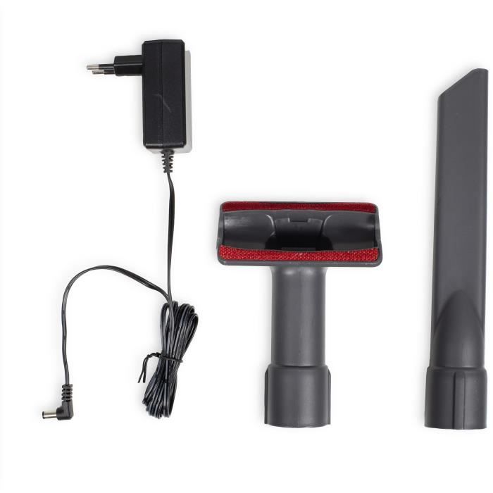 LIVOO DOH138 Cordless Stick Vacuum Cleaner - 150 W - 10 kPa - 0.55 L - Red
