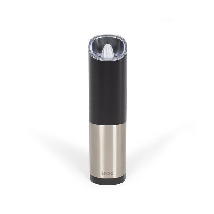 LIVOO Spice Mill - GS161 - 80 ml - Adjustable Grinding - Blue LED - Gravity Refillable