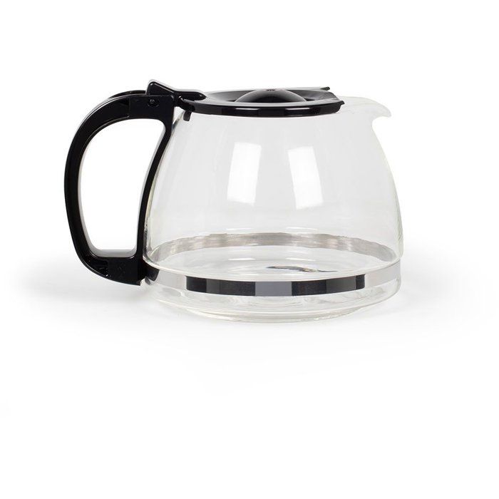 LIVOO Electric Coffee Maker - 750 W - 1.25 L - 10 to 12 Cups - Black - DOD200N
