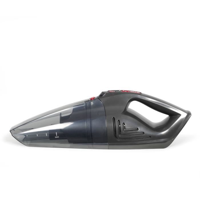 Aspirateur a main eau et poussieres - LIVOO - DOH137R - 70 W - 2 en 1 - Filtre lavable - Réservoir 150 / 550 ml - Gris / Rouge