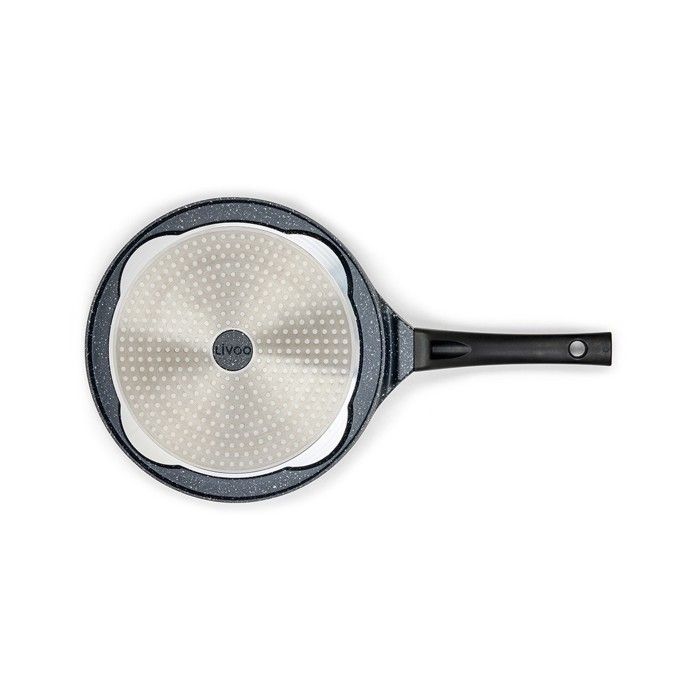 Livoo Pancake Pan - MEP148 - 4 Molds, 10 cm Diameter - Induction Compatible