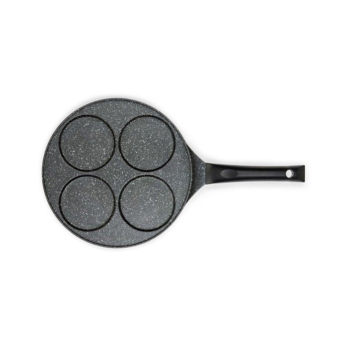 Livoo Pancake Pan - MEP148 - 4 Molds, 10 cm Diameter - Induction Compatible
