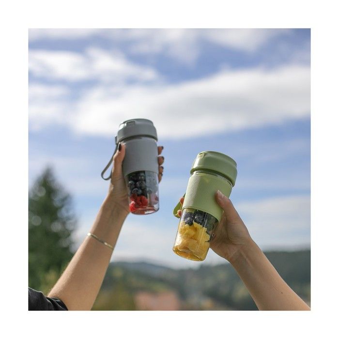 LIVOO Portable Blender - DOP248G - Gray and Transparent