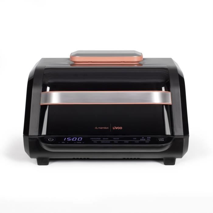 LIVOO Air Fryer and Grill - DOC305 - 6 L - 1500-1700W - 8 Programs