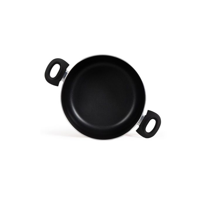 Livoo 28 cm Casserole Dish - MEP151R - Red - Compatible with All Stovetops