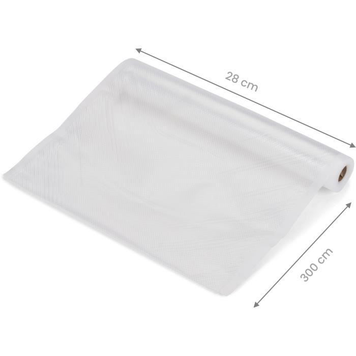 LIVOO Vacuum Sealer - DOM503V - 80W - 2 Functions - Film Roll Included