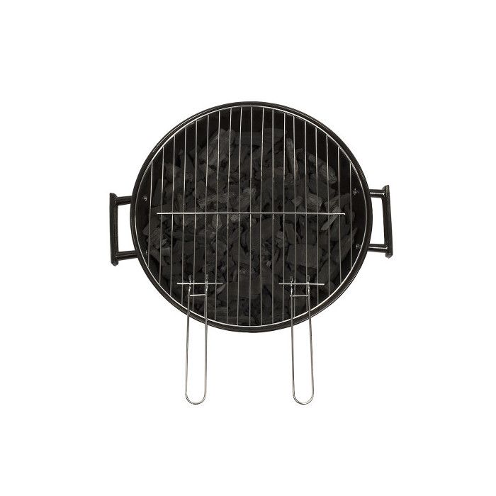 LIVOO Charcoal Barbecue - DOC172K - 41 cm Cooking Surface - Chrome-Plated Steel Grill