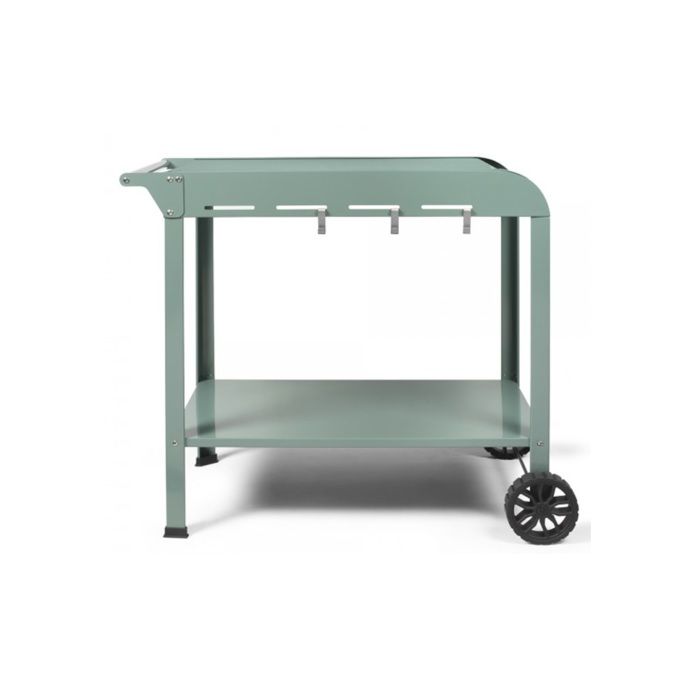 Desserte pour plancha - LIVOO - GS168V - Vert / Noir