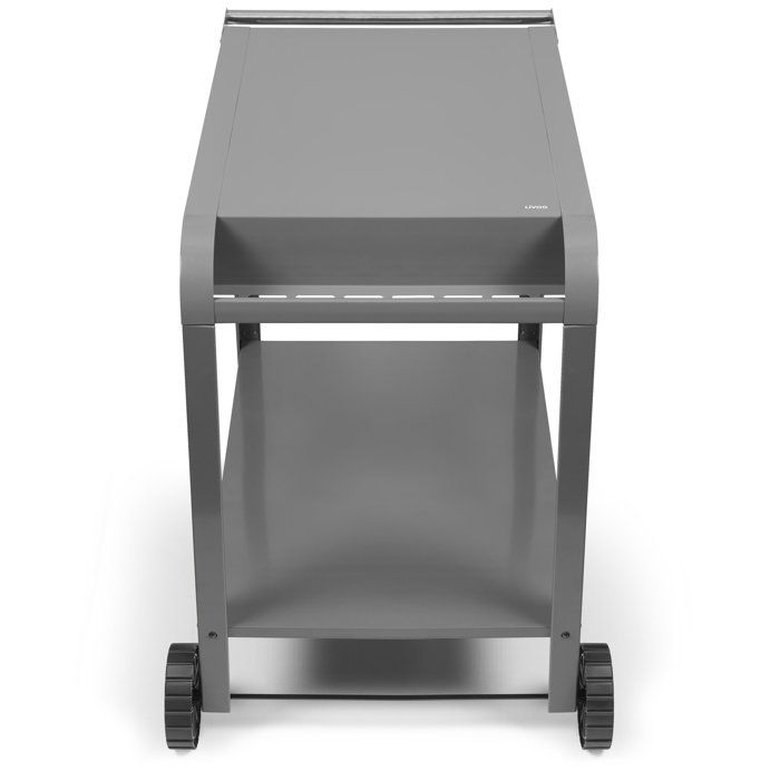 LIVOO Plancha Trolley - GS168G - 2 Wheels - Top Shelf 70 x 50 cm