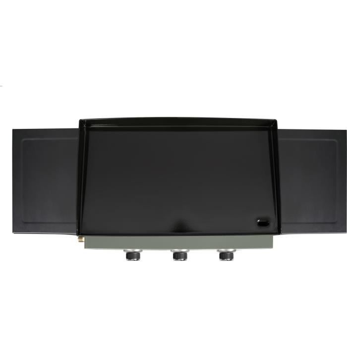 LIVOO Gas Griddle - DOC326 - 7500W - Enamelled Steel Plate - 62 x 34.5 cm 62x34.5cm
