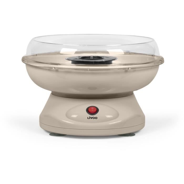 LIVOO DOM468C - Cotton Candy Machine - 450 W - Removable Bowl