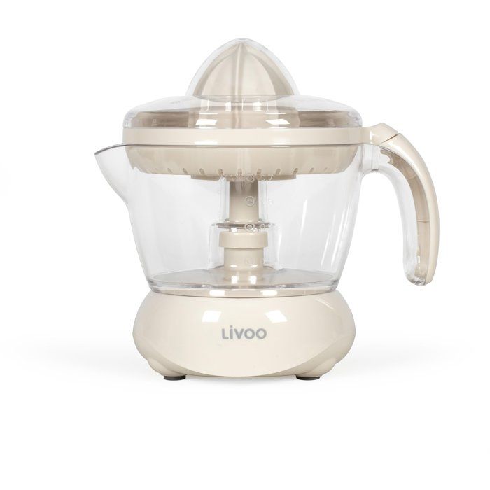 LIVOO Electric Citrus Juicer - DOD131C - 25W - 700 ml - Off-white