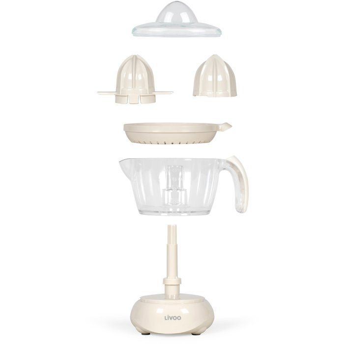 LIVOO Electric Citrus Juicer - DOD131C - 25W - 700 ml - Off-white