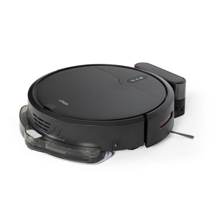 LIVOO DOH145 WASH'UP - Robot Vacuum Cleaner and Mop - 1000 Pa - 70 min