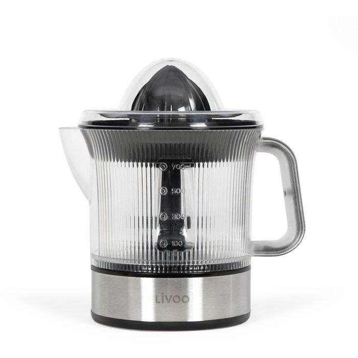LIVOO Electric Citrus Juicer - DOD210 - 40W - Stainless Steel/ Black