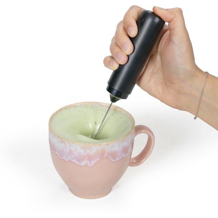 LIVOO Rechargeable Electric Milk Frother - DOD225N - Black