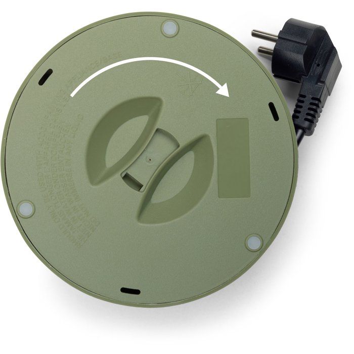 LIVOO Kettle - 1.7 L - 2200 W - Glass/ Green - DOD216V