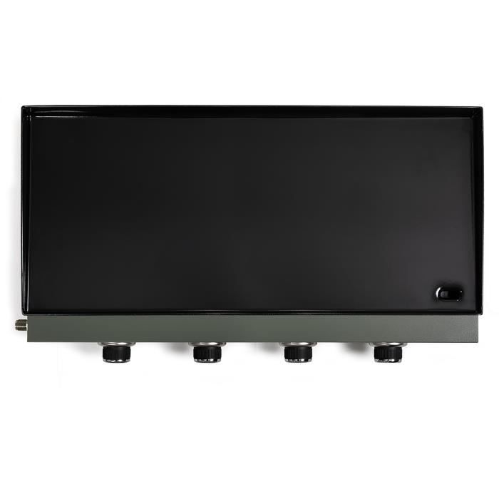 LIVOO DOC325 Gasgrillplatte mit 4 Edelstahlbrennern und 10 kW Gesamtleistung