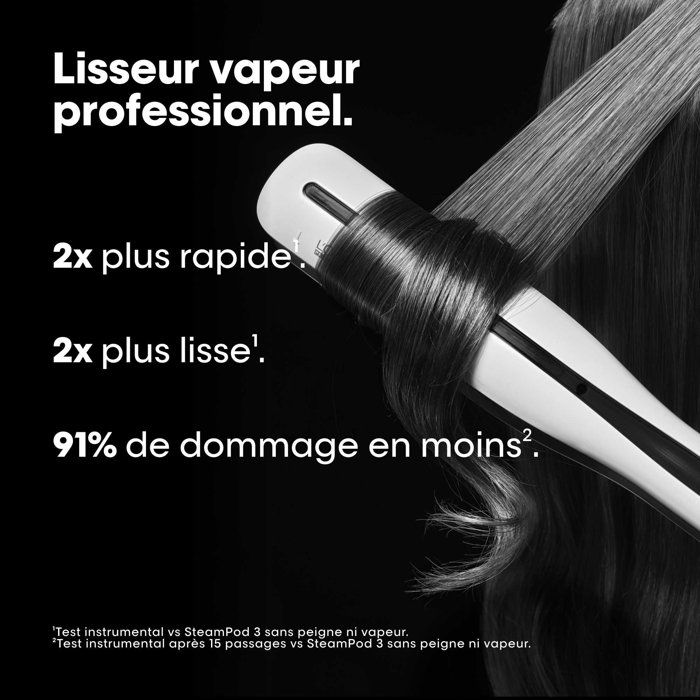 L'Oreal Professionnel Steampod 3.0 Hair Straightener White | Model: 3474636819713