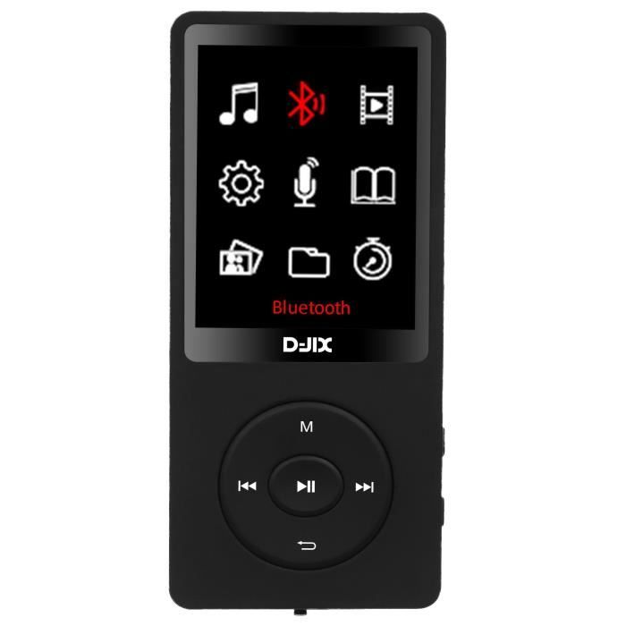 LOGICOM MP4 Player - M800 - 8GB - Bluetooth - 2.4'' - 300 mAh - USB-C