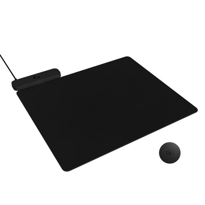 Logitech G Gaming Mouse Pad - POWERPLAY 2 - Wireless Charging - Black