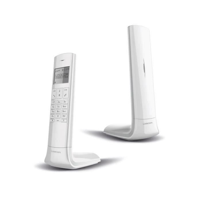 Logicom Luxia 150 Solo Cordless Phone - Backlit Screen - 50-number Phonebook