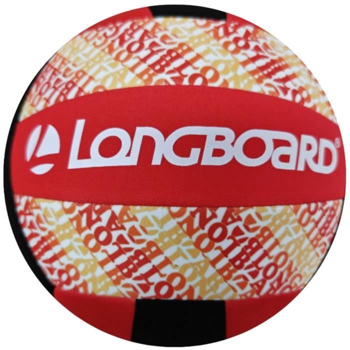 LONGBOARD Neoprene Volleyball - Sun - T5 - Red, Grey, White