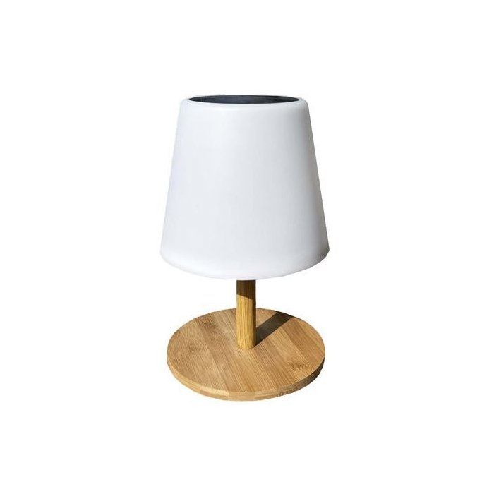 LUMISKY STANDY MINI WOOD SOLAR Table Lamp - H25 cm - Dimmable LED