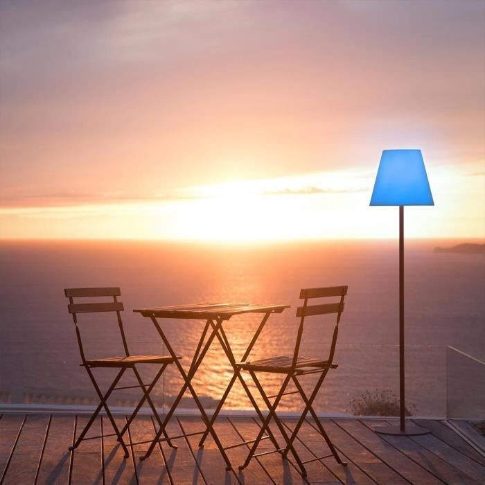 LUMISKY Standy Floor Lamp - H150 cm - Metal Base - Dimmable Multicolor LED