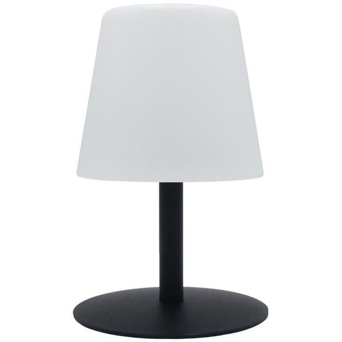 LUMISKY STANDY MINI Wireless Table Lamp - H25 cm - Black Steel Base - Warm White and White LED