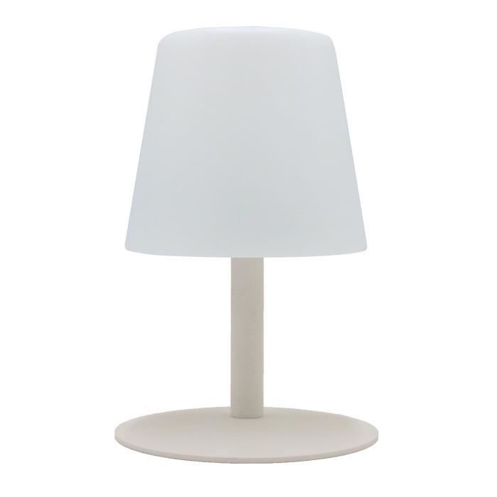 LUMISKY Standy Mini Cream LED Table Lamp - Cordless - Warm White/Cool White - 8-Hour Battery Life