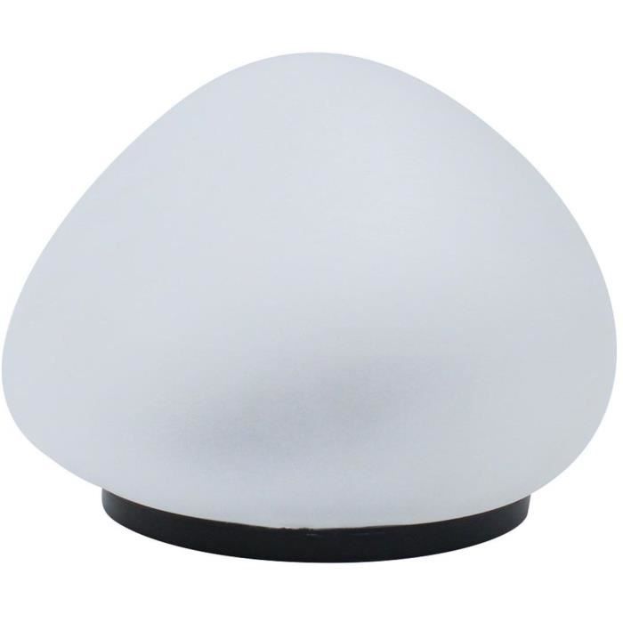 LUMISKY SOLENZARA Decorative Solar Lamp Pebble - Ø16 cm - White LED