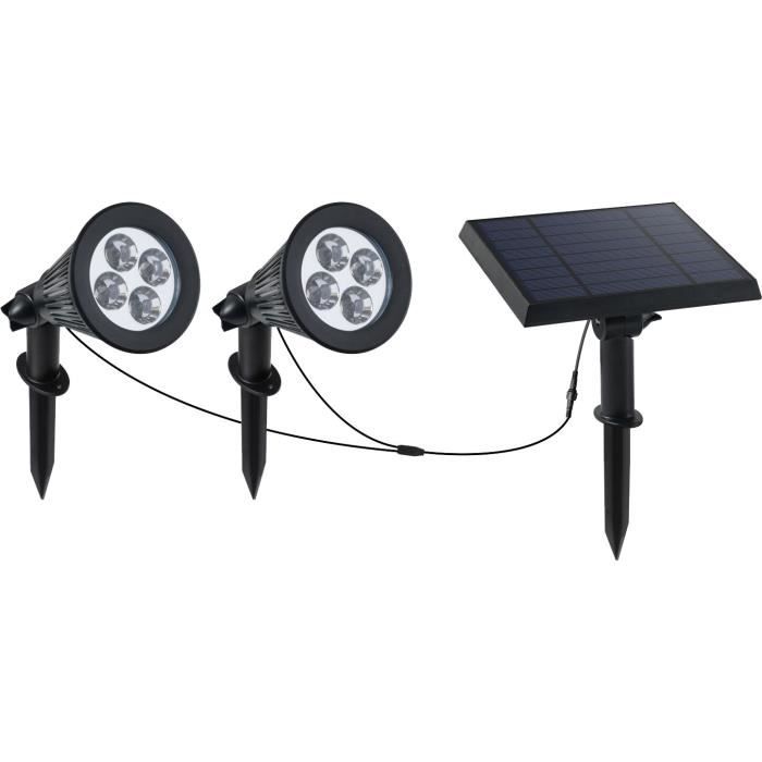 LUMI GARDEN LED Solar Spotlight - Family Spiky - 3W - Cool White - Outdoor