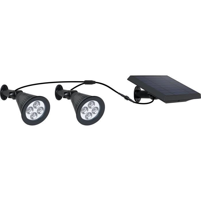 LUMI GARDEN LED Solar Spotlight - Family Spiky - 3W - Cool White - Outdoor