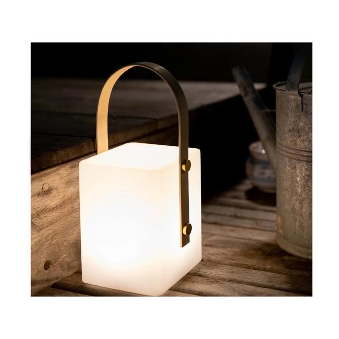 LUMISKY TIKY Wireless Lantern - Dimmable Warm White/Multicolour LED - H27 cm H27cm