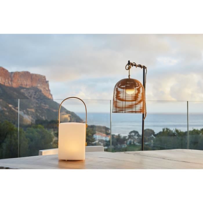 LUMISKY TIKY Wireless Lantern - Dimmable Warm White/Multicolour LED - H27 cm H27cm