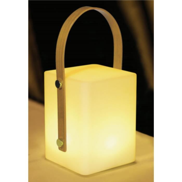 LUMISKY TIKY Wireless Lantern - Dimmable Warm White/Multicolour LED - H27 cm H27cm