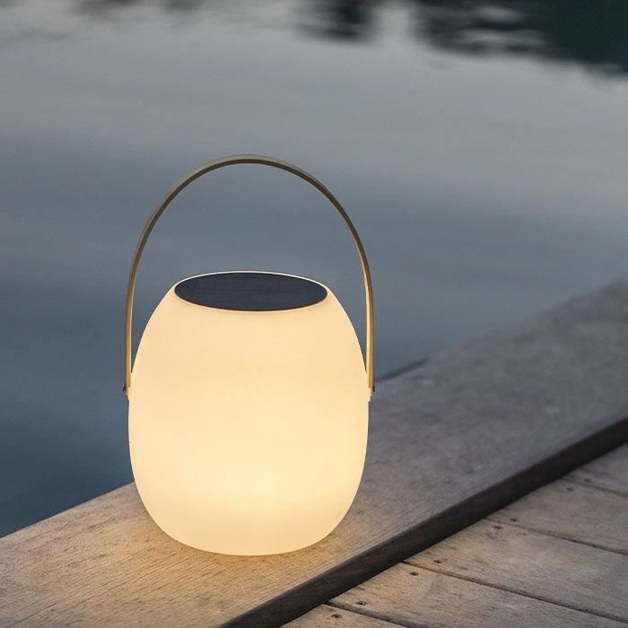 LUMISKY Solar Work Light - JIMMY - White LED - H34 cm - USB Charging Port