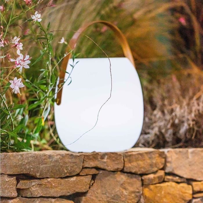 LUMISKY Solar Work Light - JIMMY - White LED - H34 cm - USB Charging Port