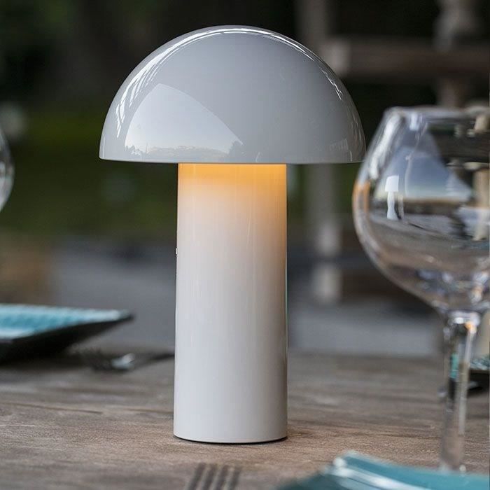 LUMISKY Wireless Table Lamp - TOD WHITE - H28 cm - Warm White LED