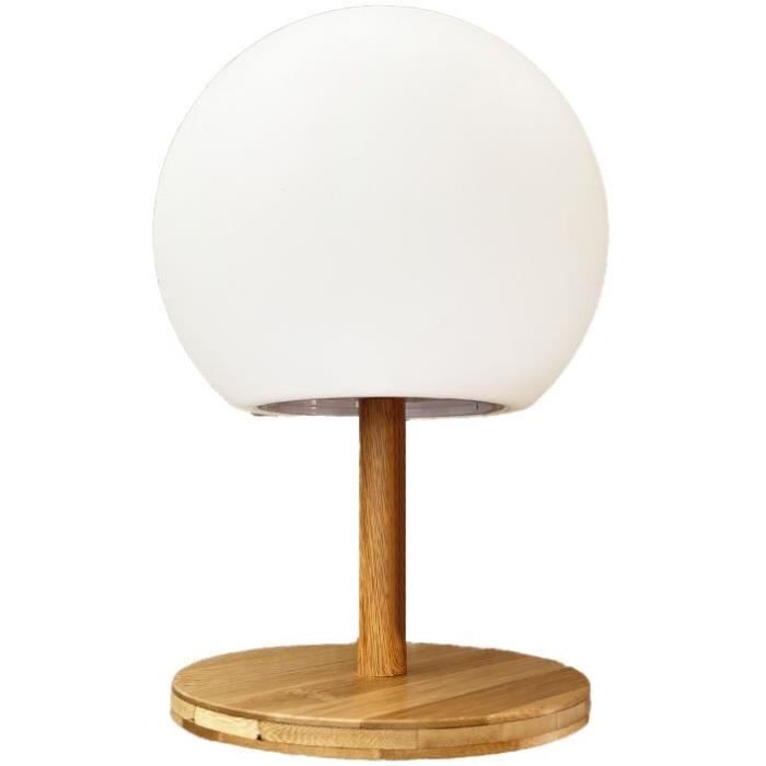 LUMISKY Cordless Table Lamp - Extendable Bamboo Base - Warm White/Cool White LED - LUNY