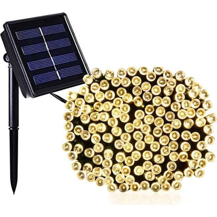 Yogy Solar String Lights - LUMI GARDEN - 200 LEDs - 1700 cm - Warm White
