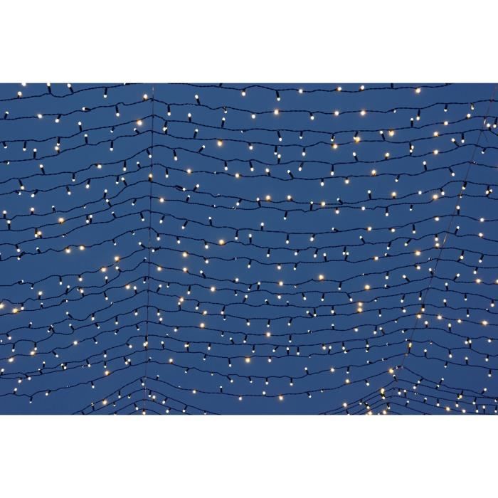 Yogy Solar String Lights - LUMI GARDEN - 200 LEDs - 1700 cm - Warm White