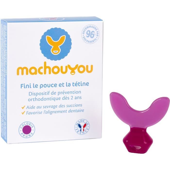 Machouyou First Teeth Device - Plum - For 2 Years and Up