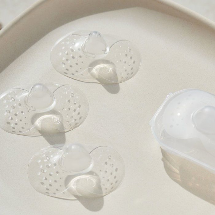 MAM Nipple Shield Size L - Silicone - Sterilizing Box X2