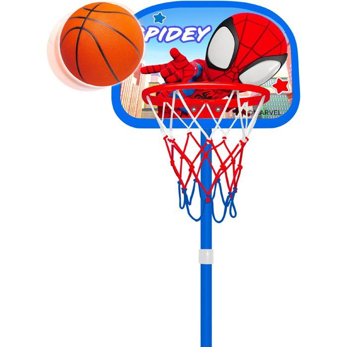 Children's Basketball Hoop MARVEL Adjustable Stand 122-155 cm
