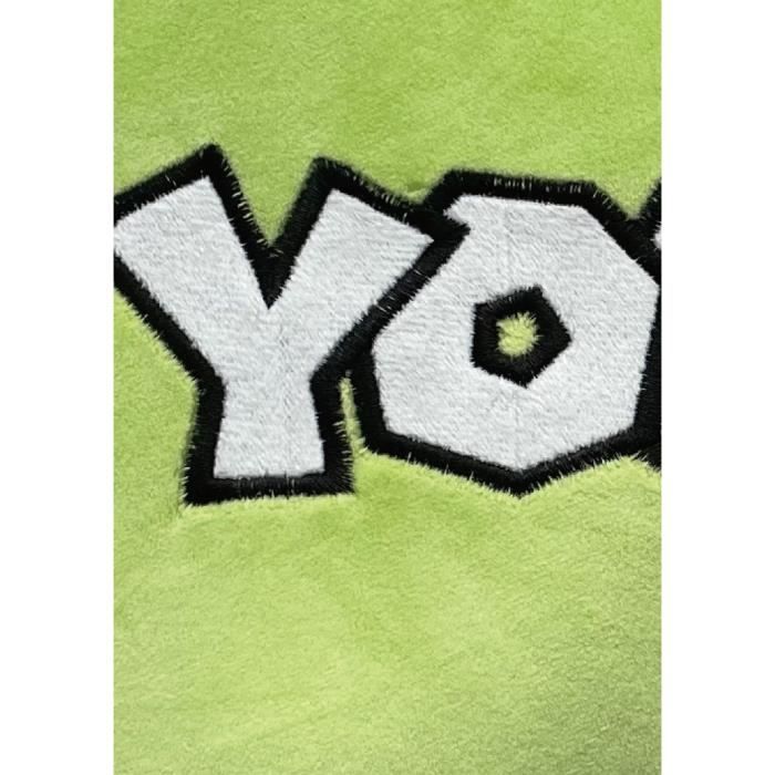 3D Cushion - MARIO BROS - Yoshi Face - Microfiber - 40 cm
