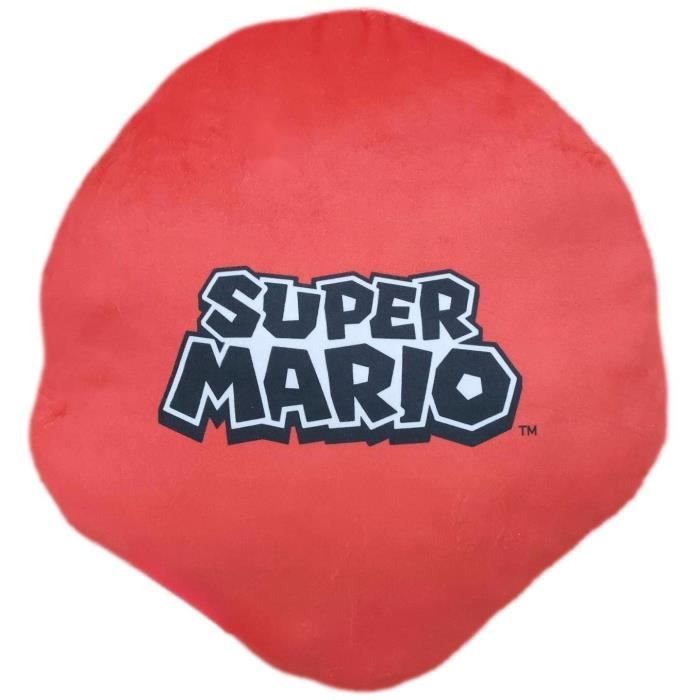 3D Cushion - MARIO BROS - Mario Face - Microfiber - 40 cm