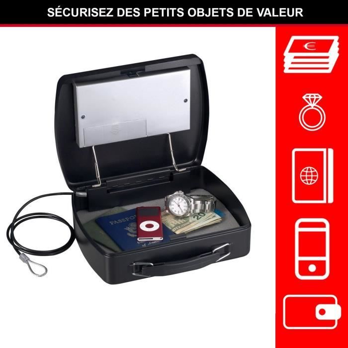 Master Lock Small Portable Safe - Electronic Combination Lock P008EML